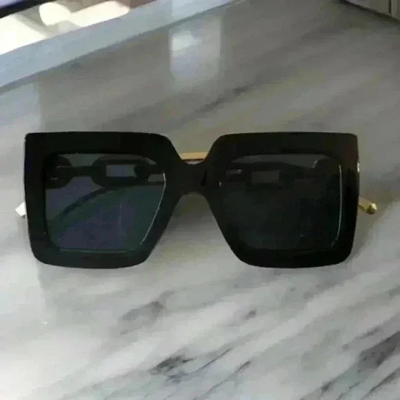 Block Black Sunglasses - Picture 2 of 3